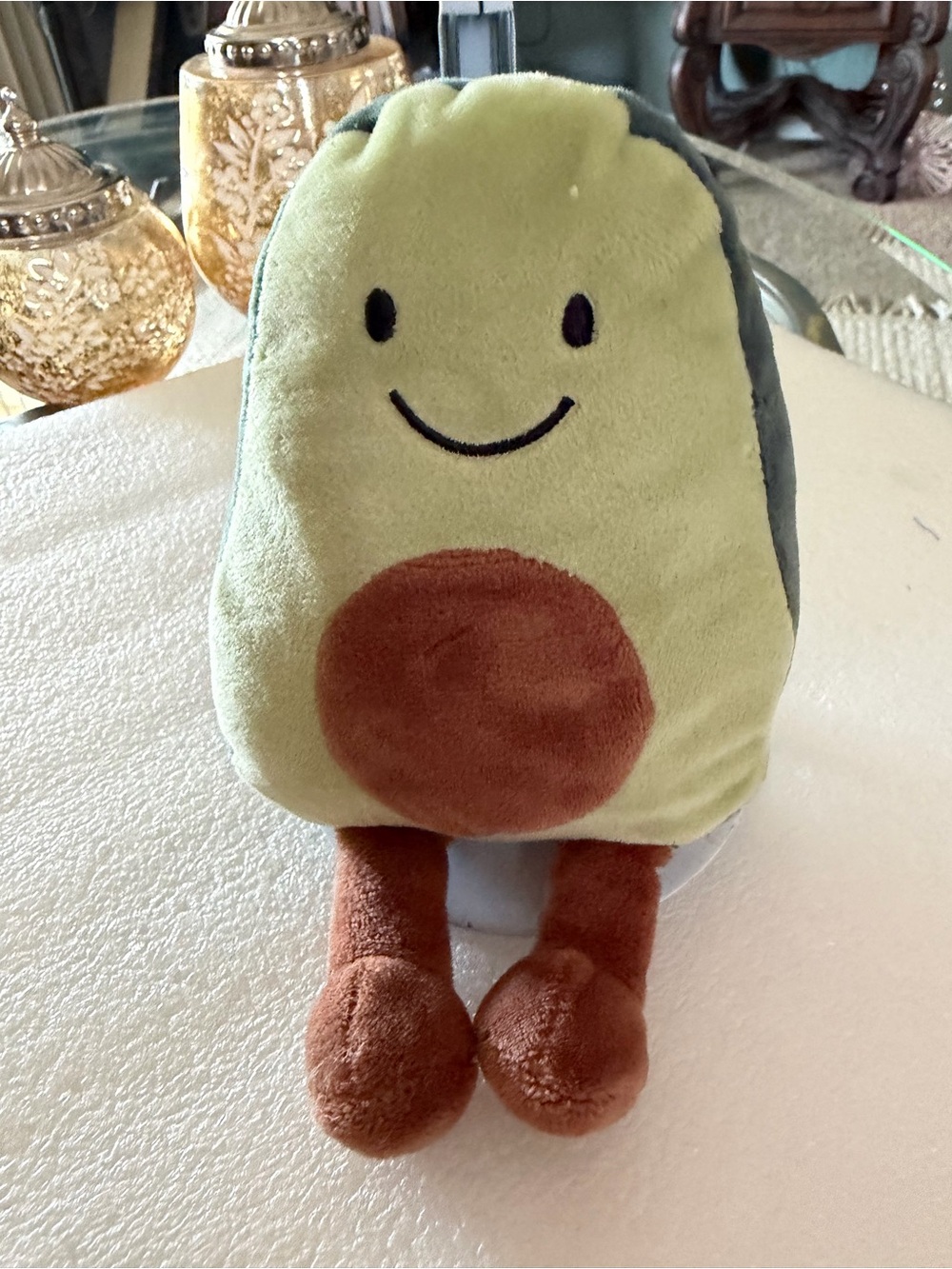 Frank ford Avocado Plushie Small 6 X 4 in